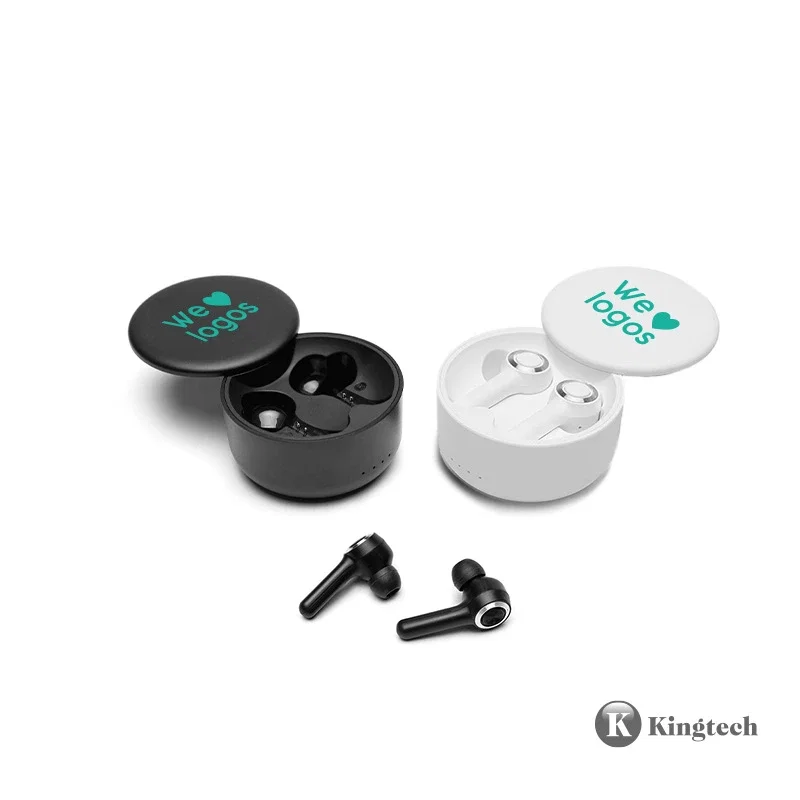 Auriculares Galio plástico Bluetooth 5.0 personalizado con logo empresa - Tecnología corporativo Chile