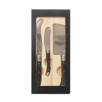Set De Queso X3 Laguiole 3 piezas madera