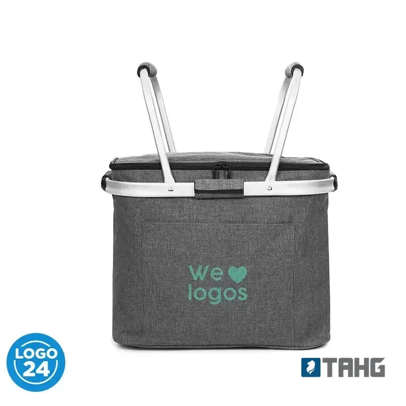 Cooler Aurora 23 L poliéster personalizado con logo empresa - Camping y Picnic corporativo Chile