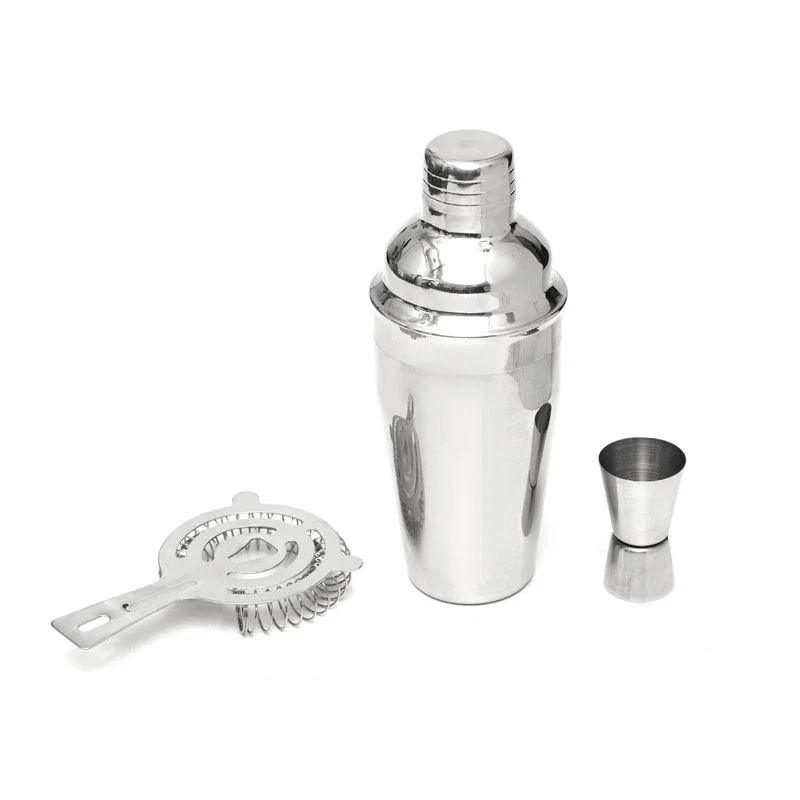 Coctail Set Barman acero inoxidable tapa colador