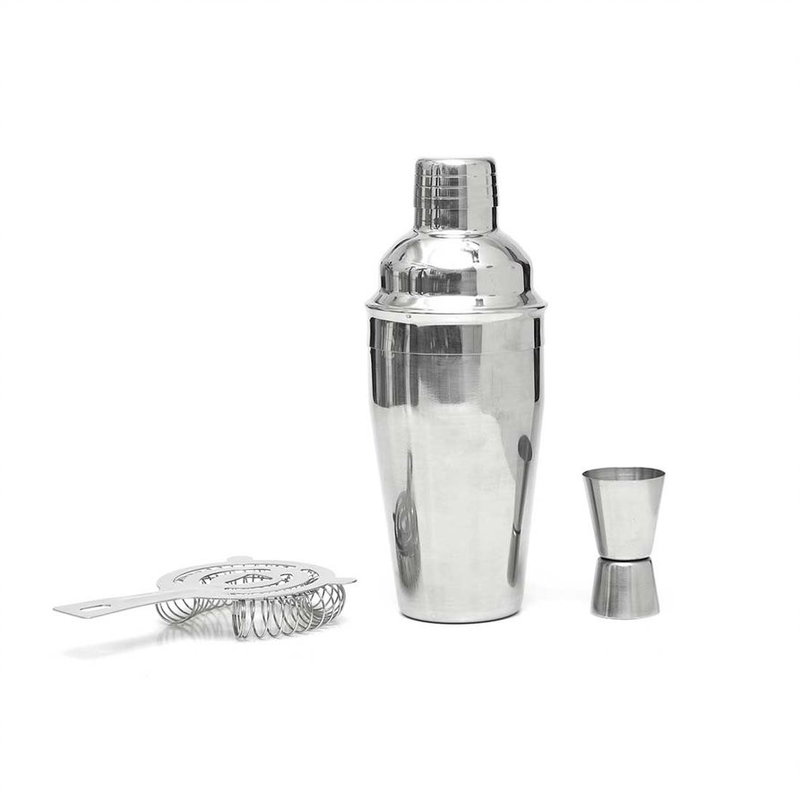 Coctail Set Barman acero inoxidable tapa colador