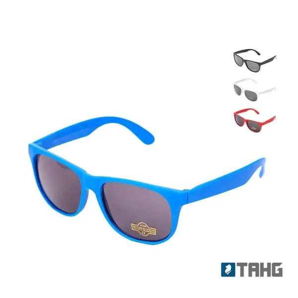 Anteojos Stylo plástico UV400 personalizado con logo empresa - Merchandising corporativo Chile