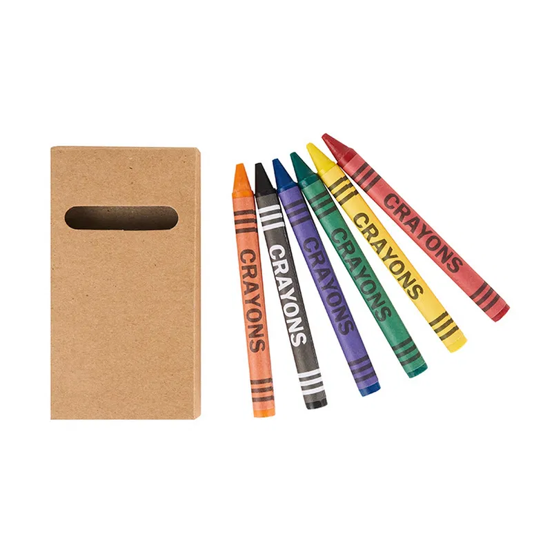 Set De Crayones X6 Unidades cartulina kraft Set De Crayones X6 Unidades cartulina kraft