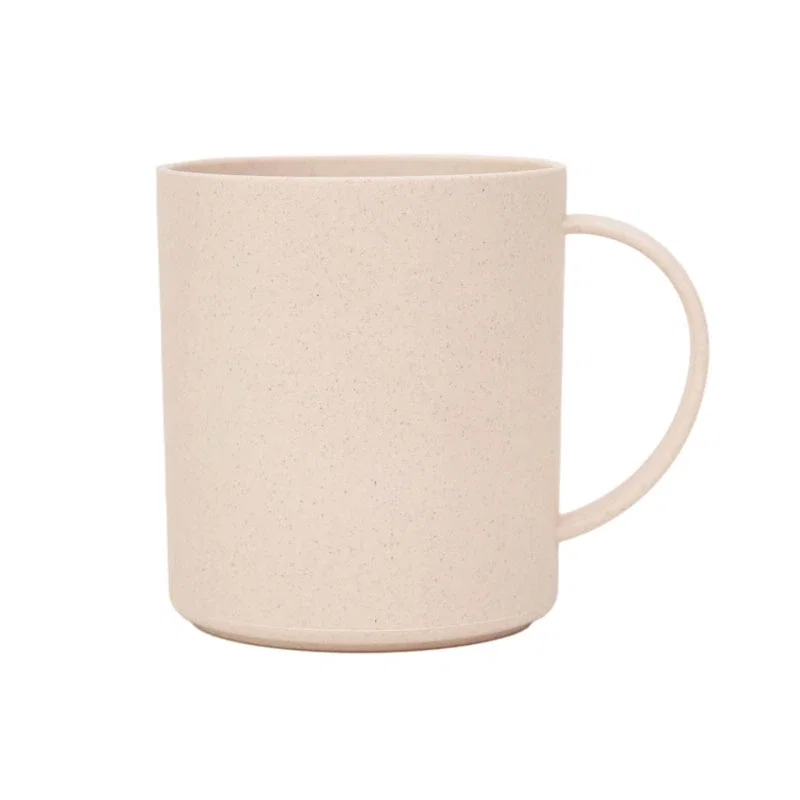 Mug Dam 350 ml plástico y pasta de tallo de trigo
