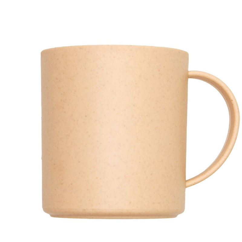 Mug Dam 350 ml plástico y pasta de tallo de trigo