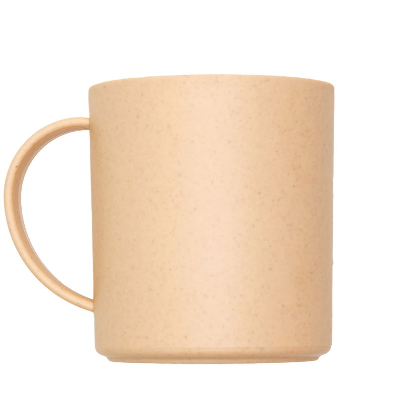 Mug Dam 350 ml plástico y pasta de tallo de trigo