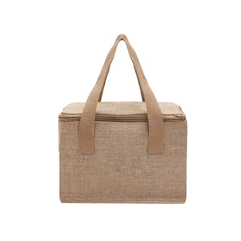 Cooler Bags Yute 5 L exterior yute, interior PEVA