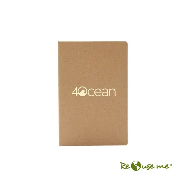 Cuaderno Clay cartulina kraft personalizado con logo empresa - Papelería corporativo Chile