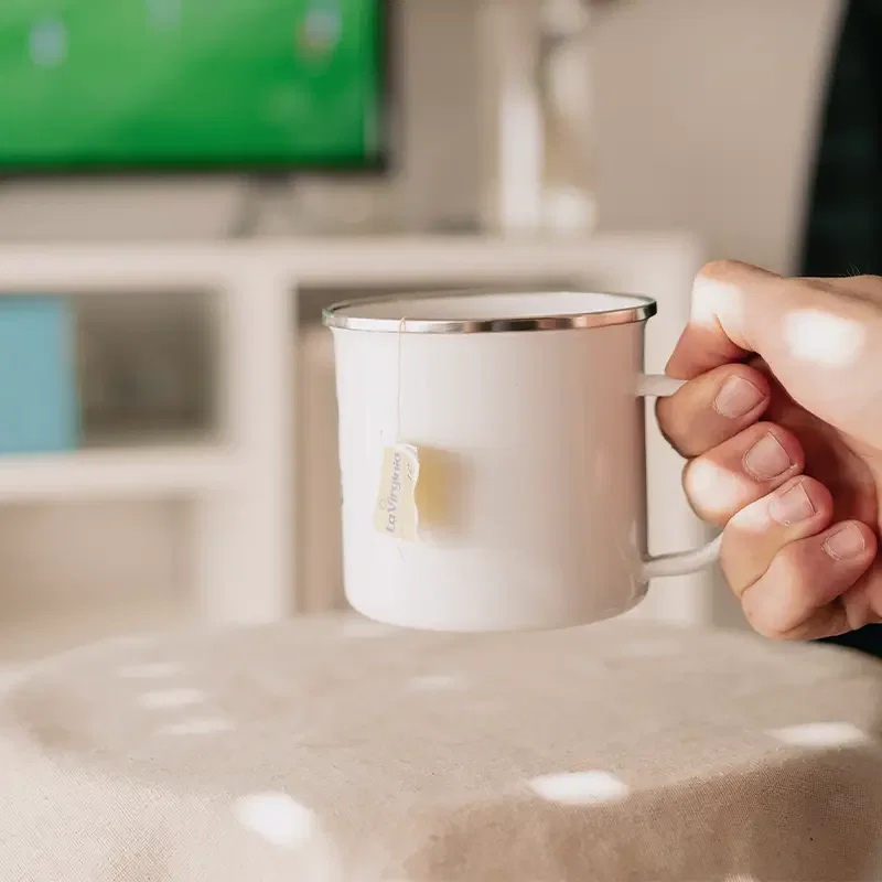 Mug Retro 450 ml enlozado