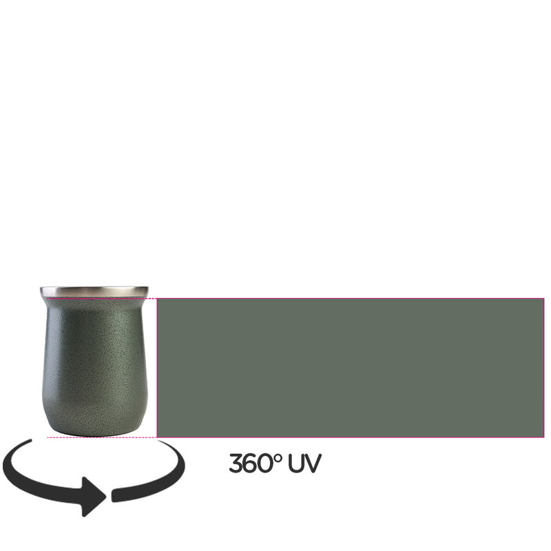 Mate Origen C/Bombilla acero inoxidable 304