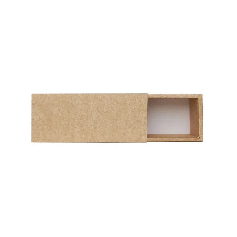 Caja Small cartulina kraft tapa deslizante