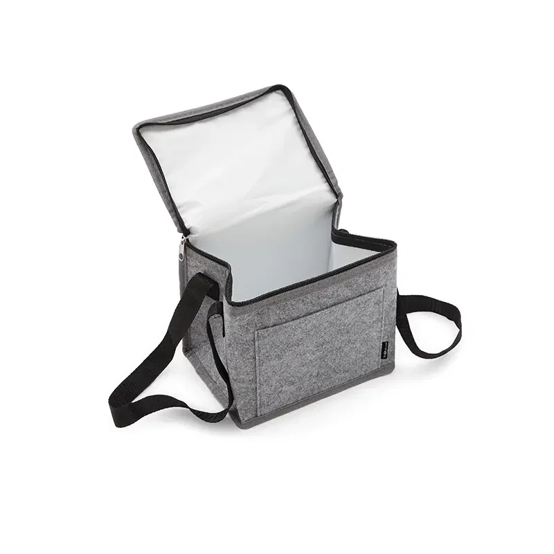 Cooler Felt plástico reciclado, cremallera