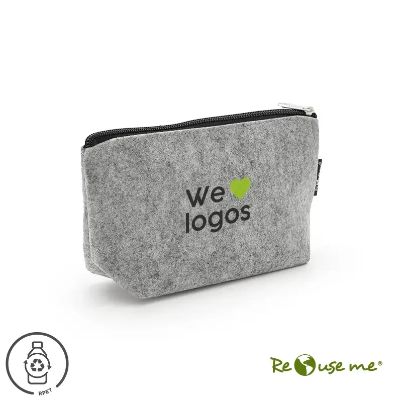 Neceser Felt plástico reciclado cremallera Neceser Felt plástico reciclado cremallera