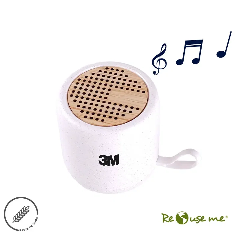 Parlantes bluetooth corporativos personalizados con grabado láser logo empresarial