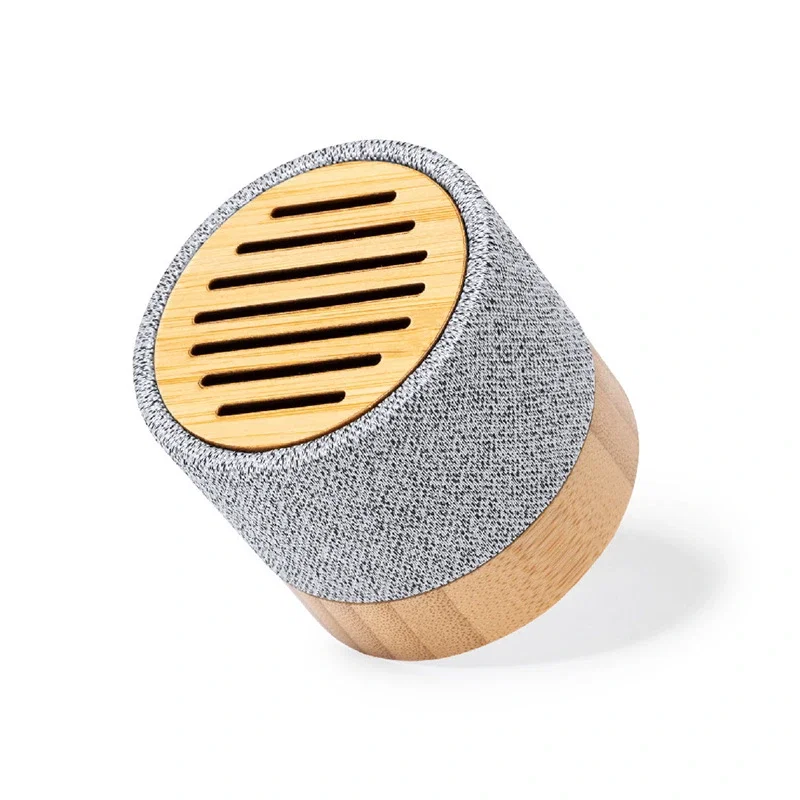 Parlante Pulse bambú y plástico reciclado