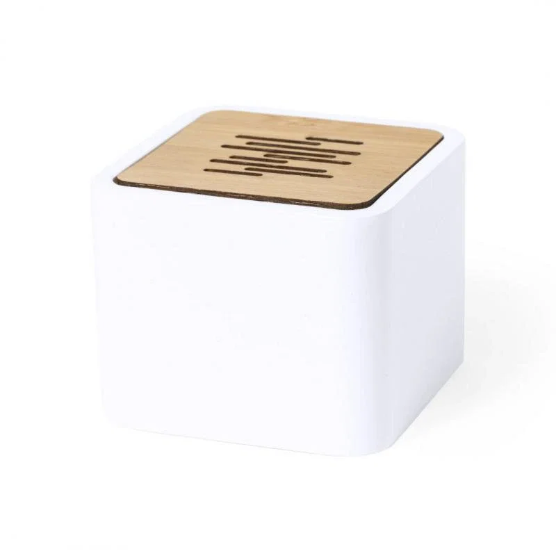 Parlante Frame bambú y PLA compostable