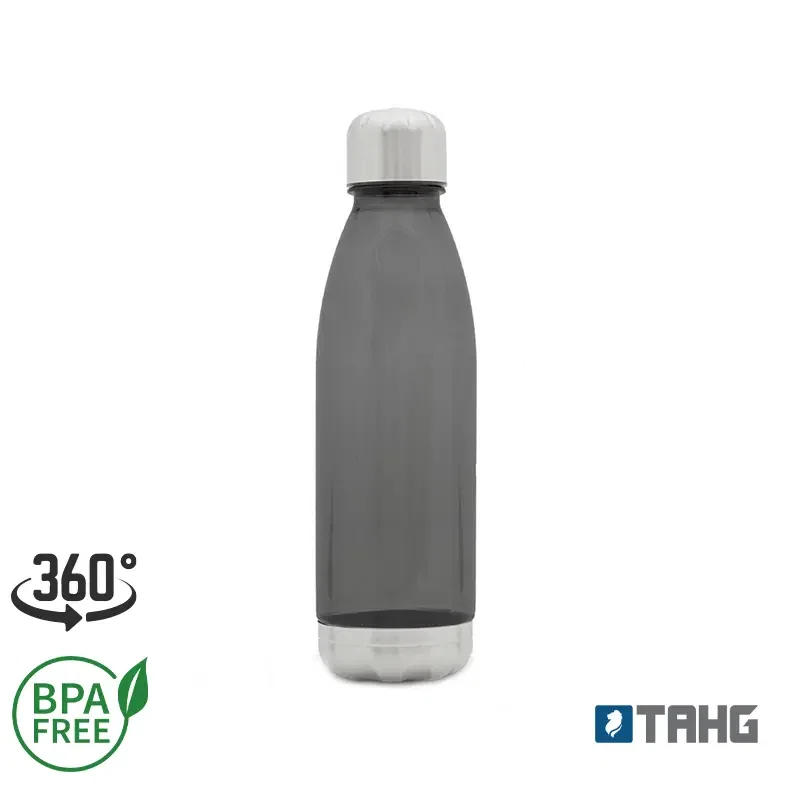 Botella Ocean plástico libre de BPA, tapa inox