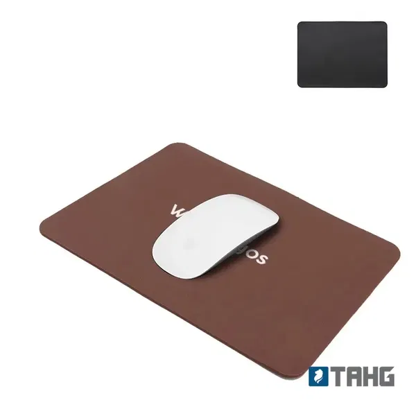 Mouse Pad Omega PU y caucho 22 x 29,5 cm personalizado con logo empresa - Periféricos corporativo Chile