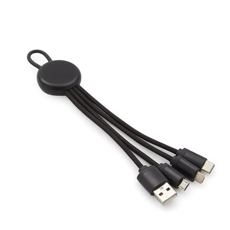 Cable 3 En 1 Versal plástico reciclado 17 cm