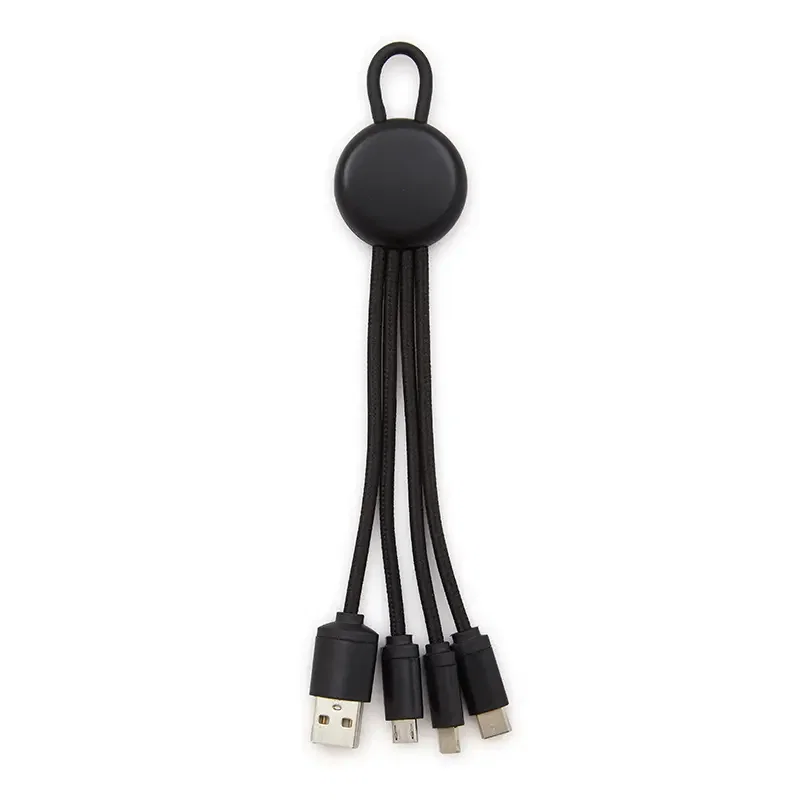 Cable 3 En 1 Versal plástico reciclado 17 cm