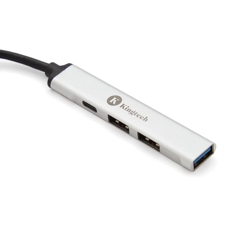 Hub Usb-C Slim metal, cable plegable
