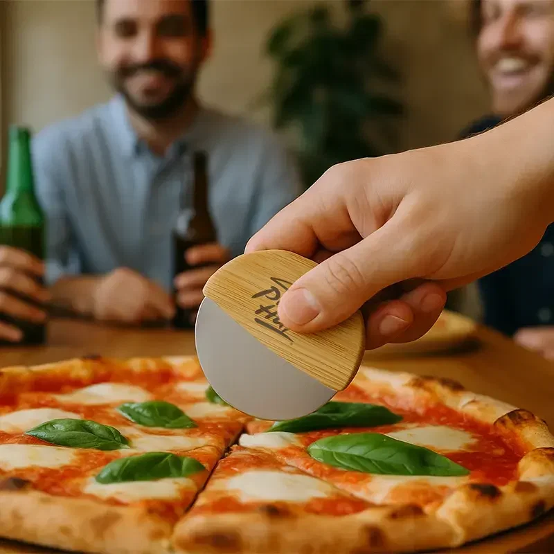 Corta Pizza Mass cuchilla acero inoxidable 430