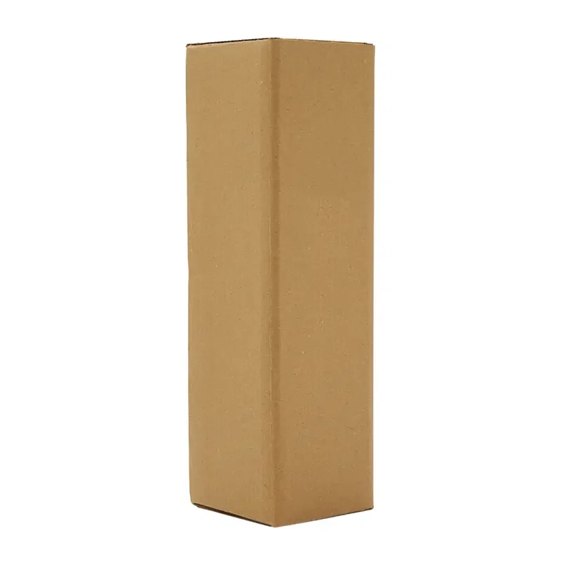 Caja Para Botellas cartón Kraft 27.7x8x8 cm