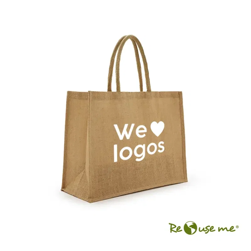 Tote Bag Tundra yute reciclado asas cuerda Tote Bag Tundra yute reciclado asas cuerda