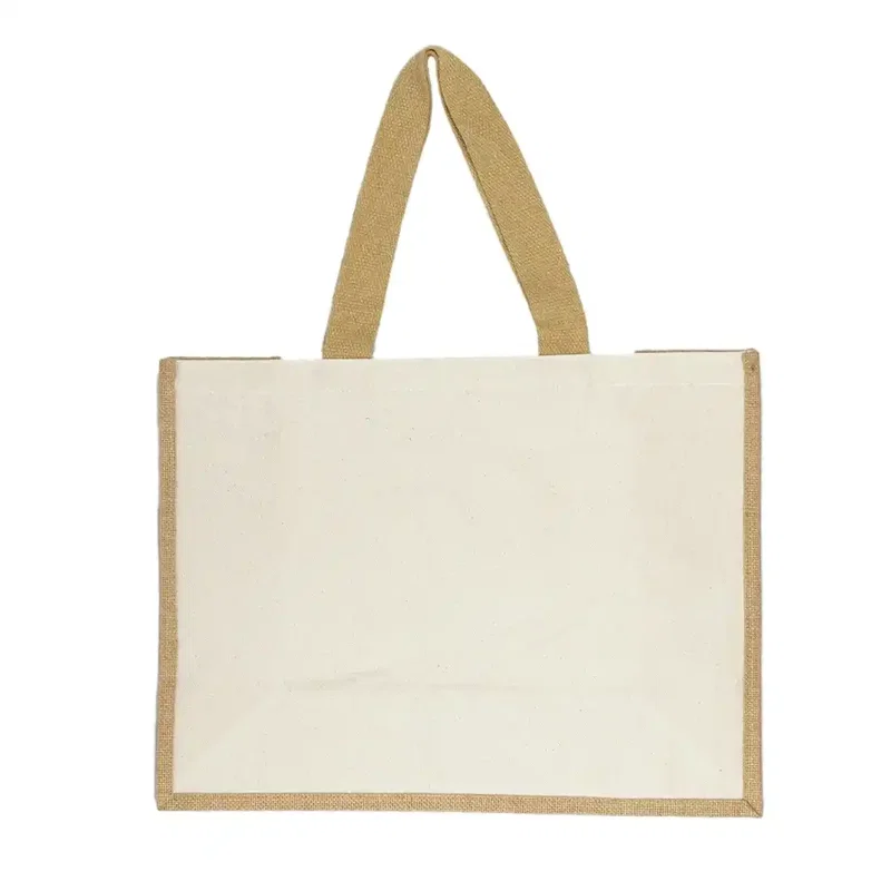 Tote Bag Cactus panel frontal canvas