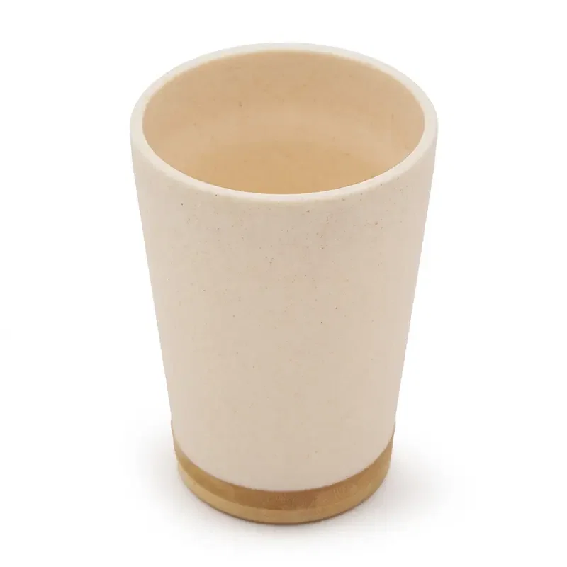 Mug Wave plástico y base de bambú