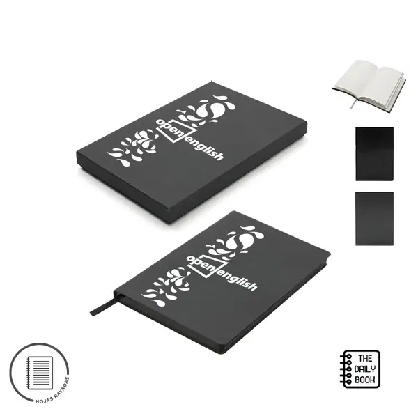 Cuaderno Renaissance tapa blanda soft touch personalizado con logo empresa - Tapa Blanda corporativo Chile