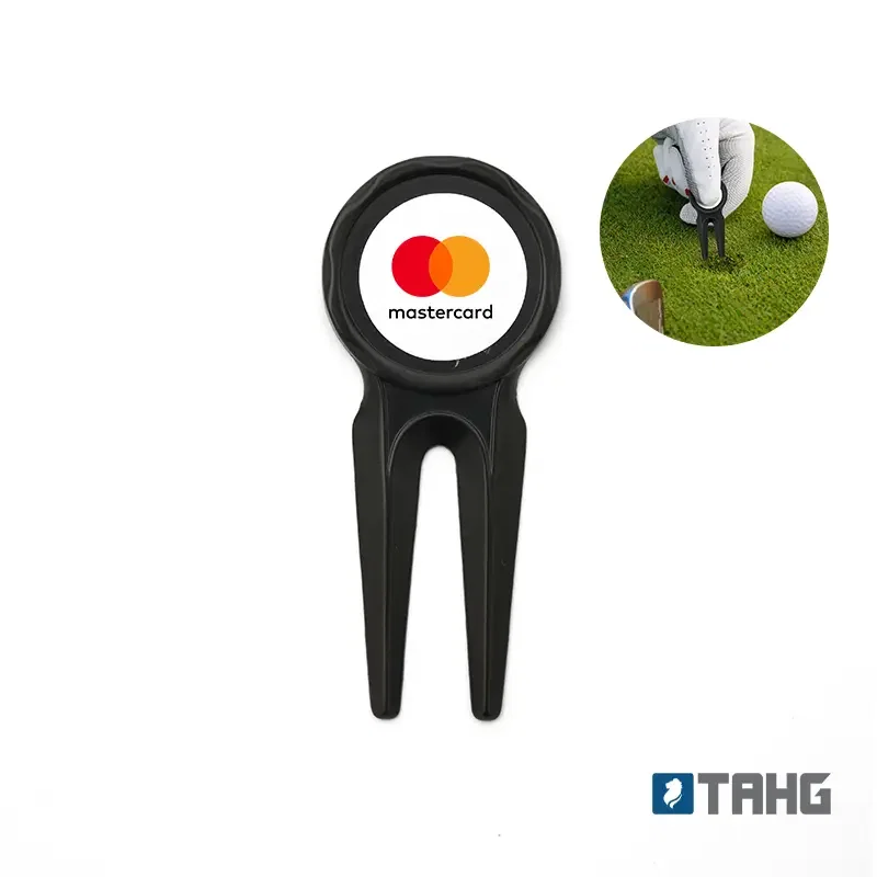 Divot Tools Golf aleación de zinc personalizado con logo empresa - Merchandising corporativo Chile