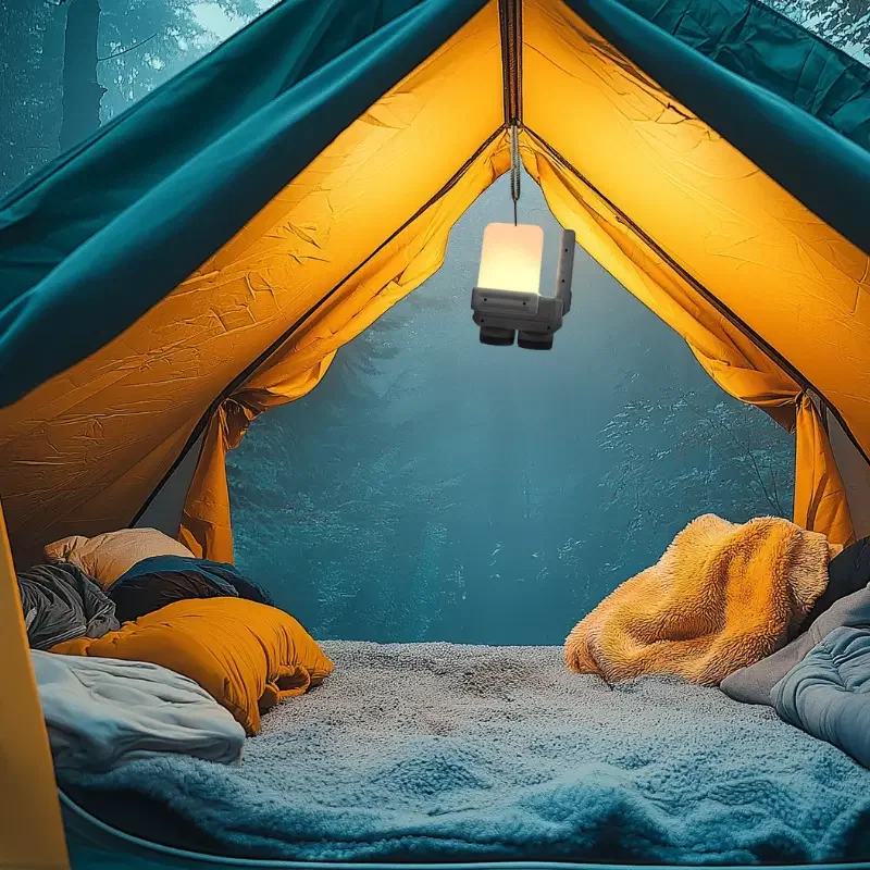 Linterna Camp plástico rígido y plástico