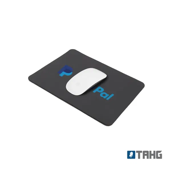 Mouse Pad Beta PU y caucho personalizado con logo empresa - Merchandising corporativo Chile