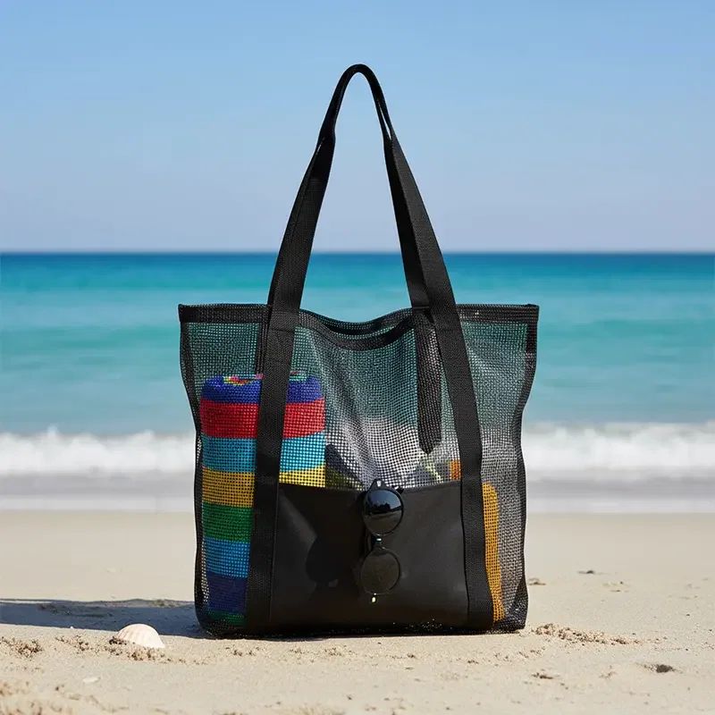 Tote Net plástico reciclado y poliéster