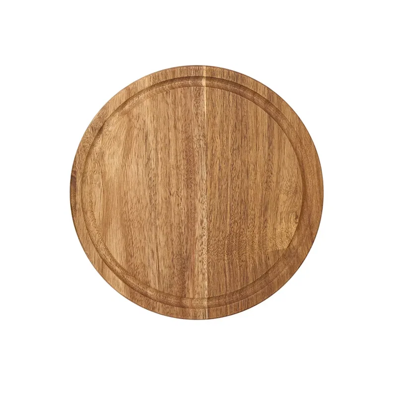 Set De Asado Estribo madera de acacia