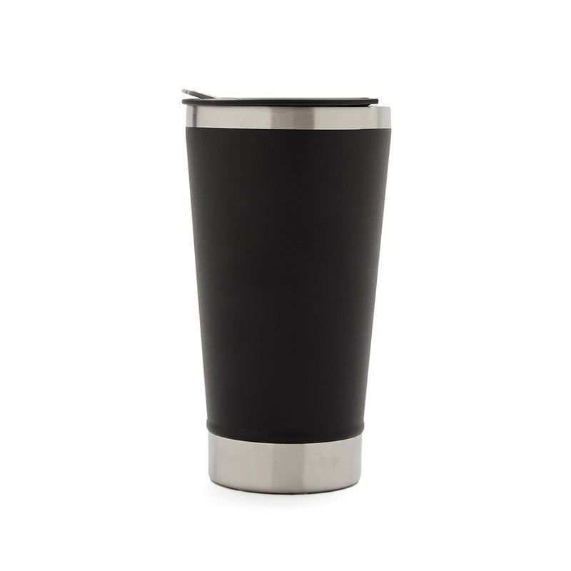 Mug Horizon acero inoxidable, tapa deslizante