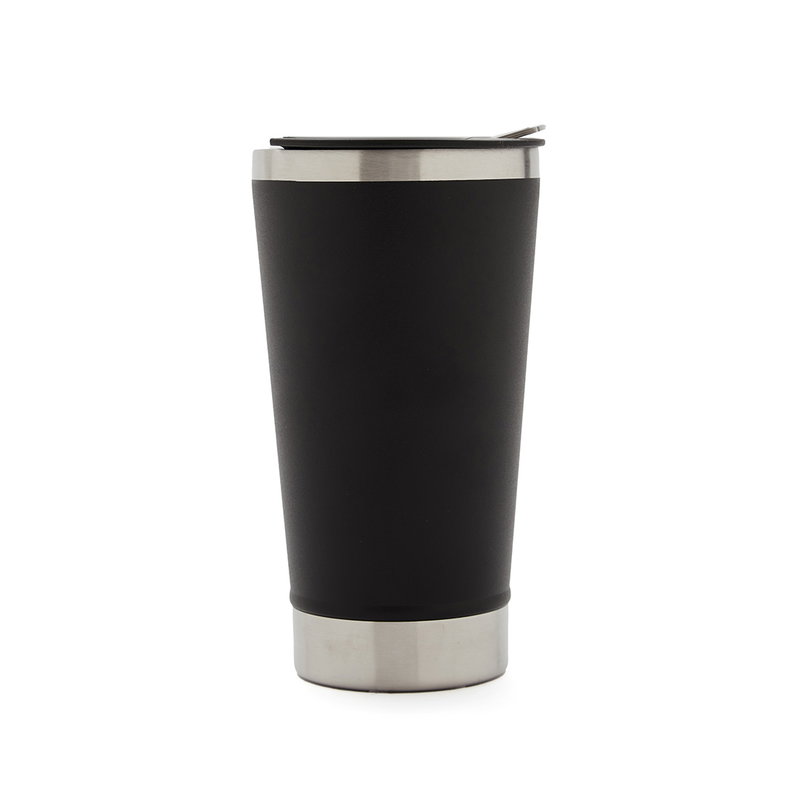 Mug Horizon acero inoxidable, tapa deslizante