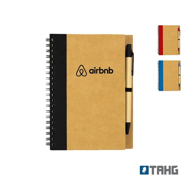 Anotador Spiral 60 hojas, espiral metálico personalizado con logo empresa - Catálogo de Merchandising Empresarial corporativo Chile