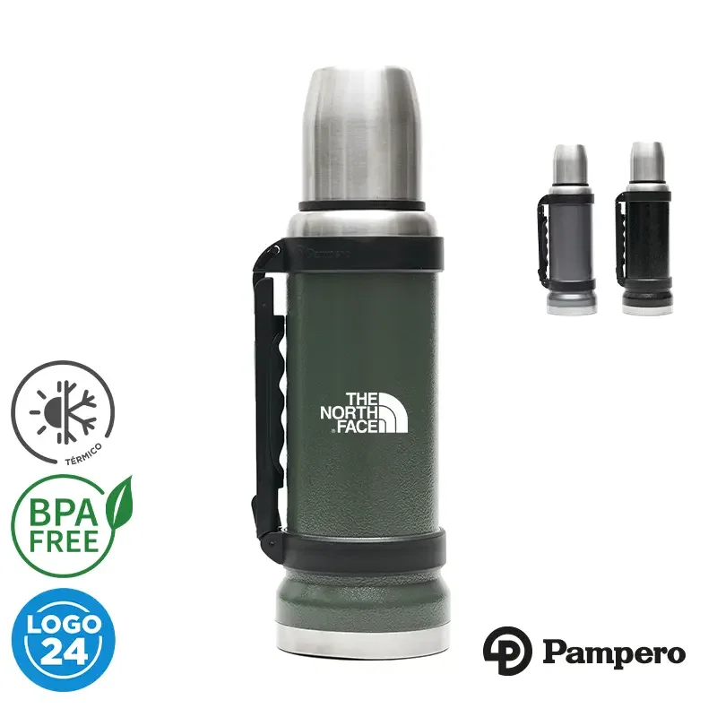 Termo Iguazú Pampero 1,1 L acero inoxidable Termo Iguazú Pampero 1,1 L acero inoxidable