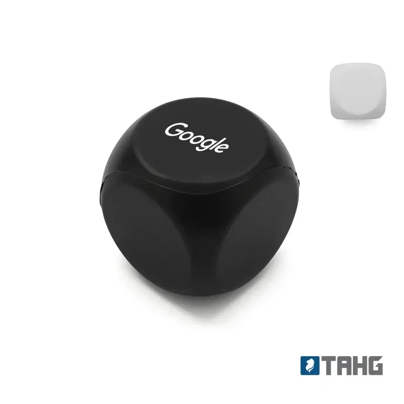 Anti Stress Cube PU suave personalizado con logo empresa - Catálogo de Merchandising Empresarial corporativo Chile