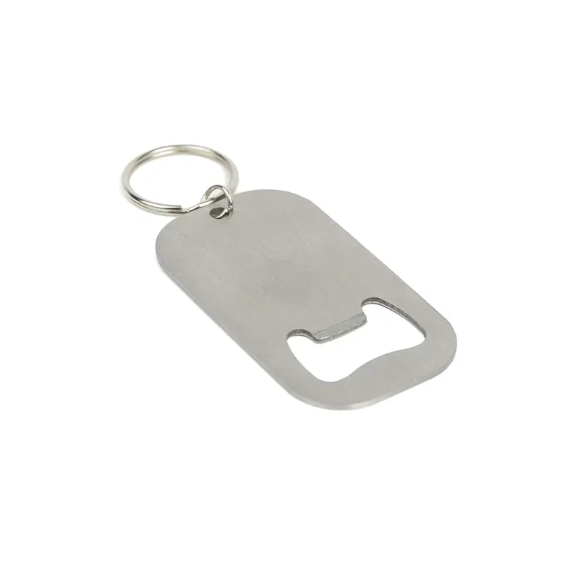 Llavero Silver acero inoxidable 420, abridor