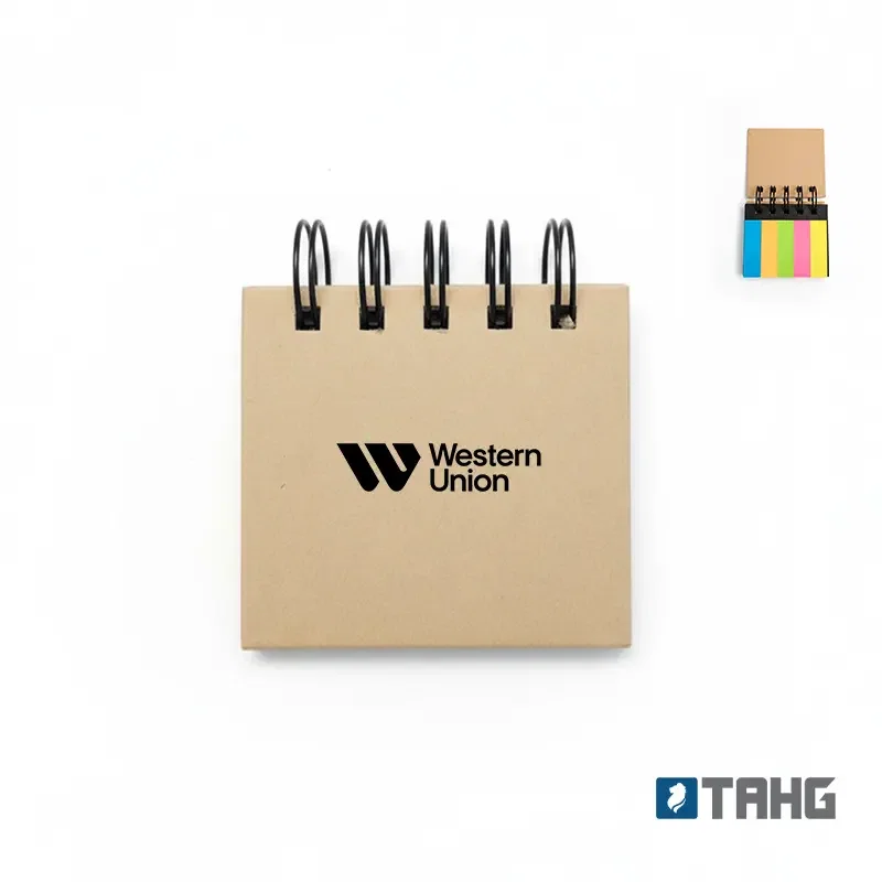 Set Memo Note cartón kraft, post-it 74 x 49 mm Set Memo Note cartón kraft, post-it 74 x 49 mm
