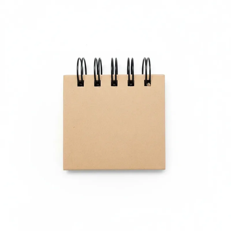 Set Memo Note cartón kraft, post-it 74 x 49 mm