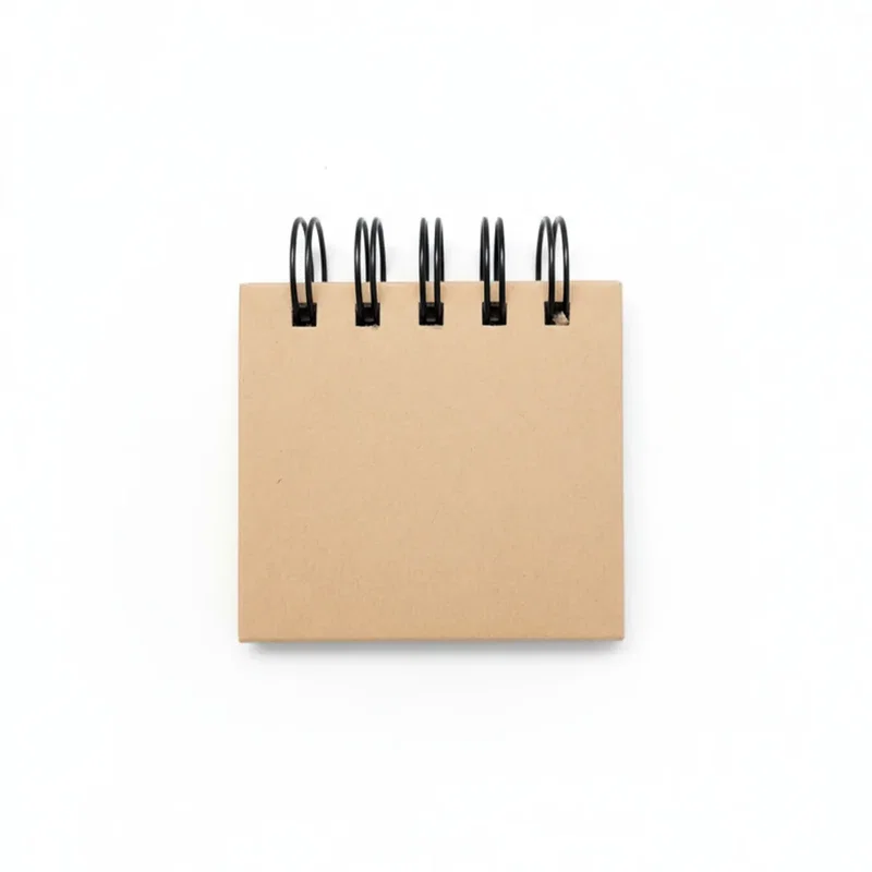Set Memo Note cartón kraft, post-it 74 x 49 mm