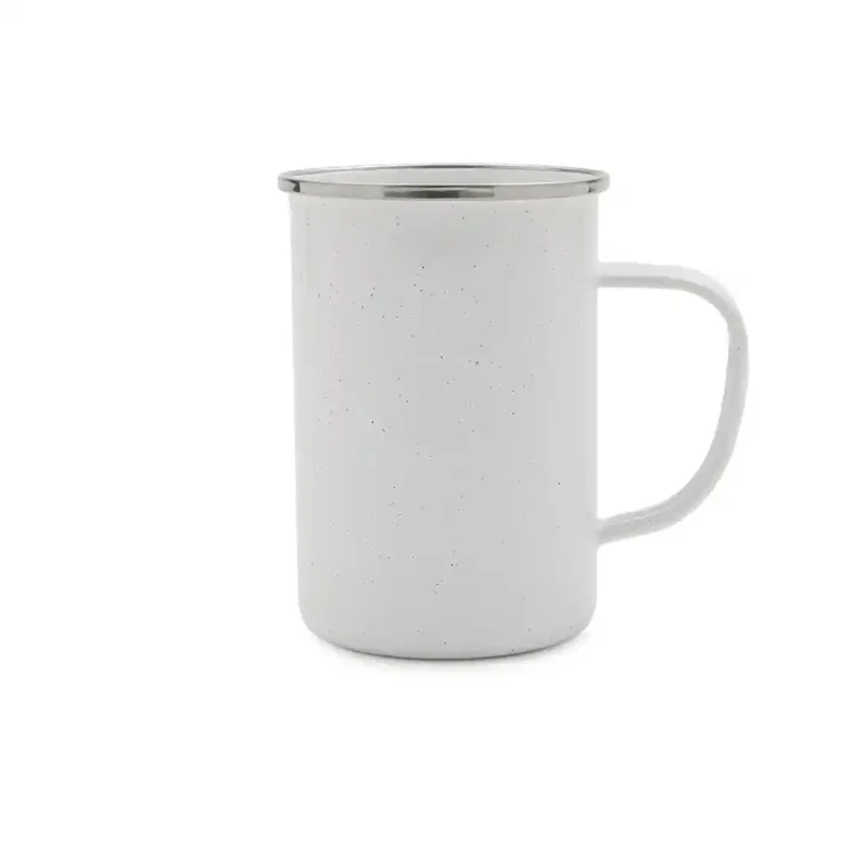 Mug Venti metal esmaltado, asa lateral