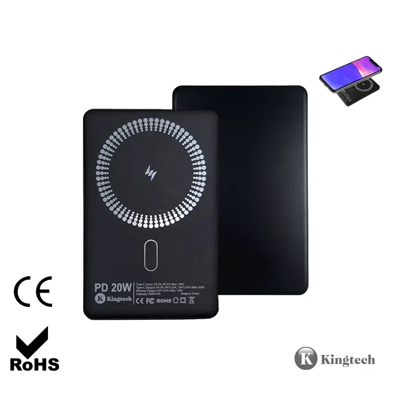 Power Bank Tron 5000 mAh PD 20W personalizado con logo empresa - Power Banks corporativo Chile