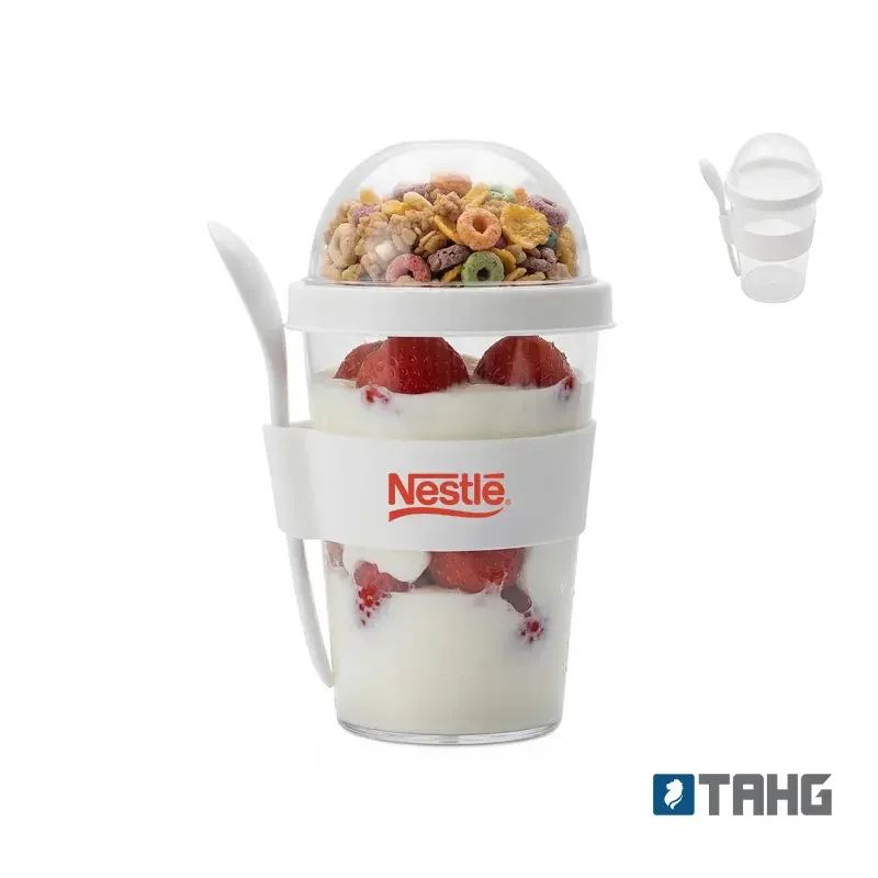 Mug Greco plástico PS, tapa domo Mug Greco plástico PS, tapa domo