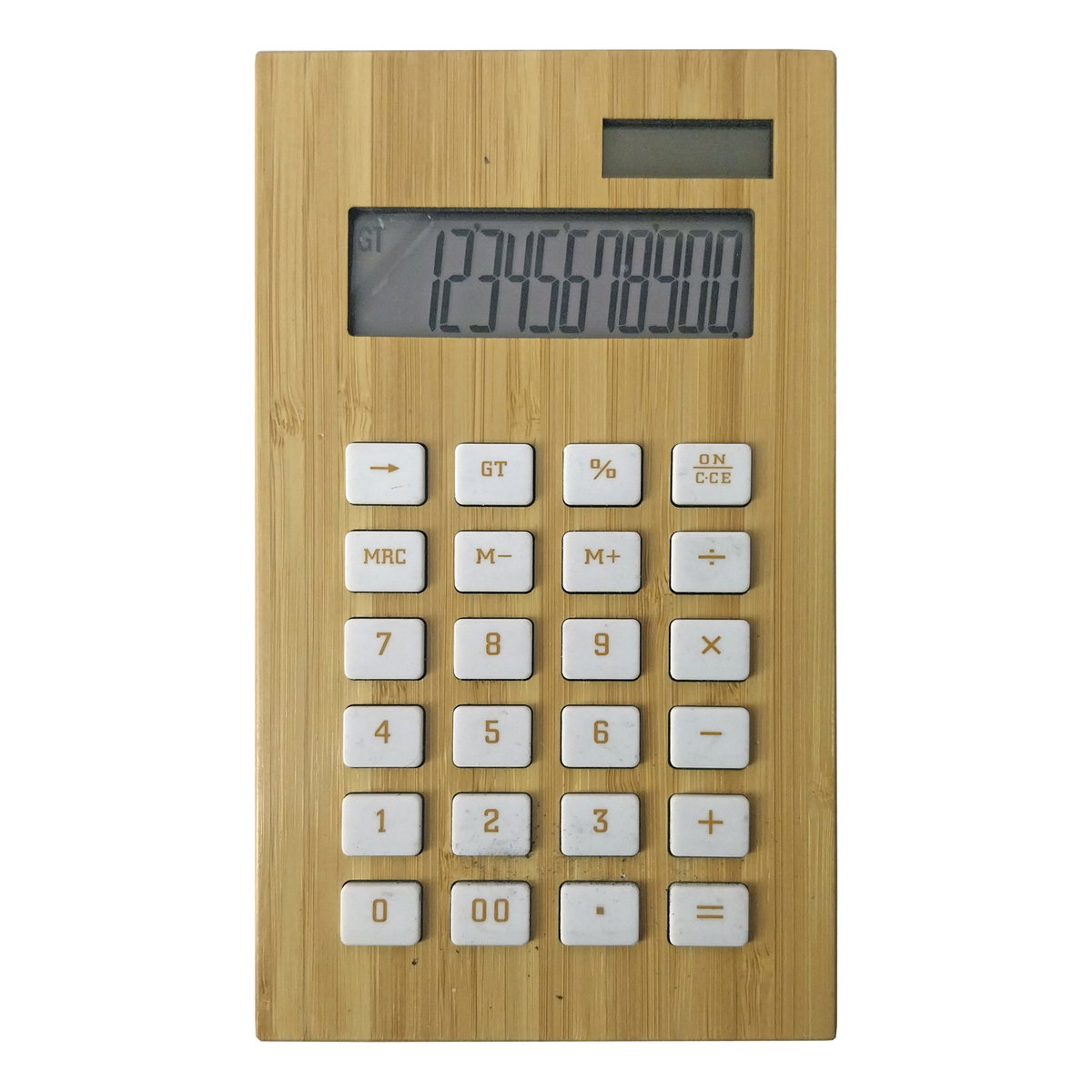 Calculadora Bamboo Solar 12 Dígitos T76 bambú