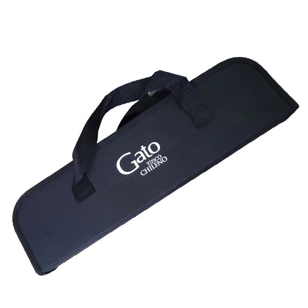 Set Parrillero Bbq T4 inox y estuche 600D